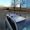 Прямоугольные поперечины на рейлинги Hyundai Tucson 2004-2010 Кроссовер "Favorit"