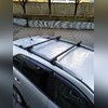 Прямоугольные поперечины на рейлинги Kia Ceed 2007-2012 Универсал "Favorit"