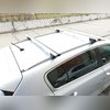 Багажник на интегрированные рейлинги "Integra Крыло" Audi A4 2007-2015 Универсал