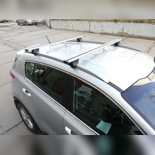 Багажник на интегрированные рейлинги "Integra Крыло" Hyundai Santa Fe 2012-2018 Кроссовер