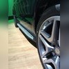 Пороги, подножки, ступени Mercedes-Benz GLS 2015 - 2019 (OEM)