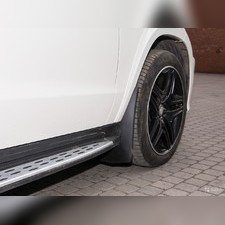 Передние брызговики для автомобиля с порогом Mercedes-Benz GL-class 2012-2015 под AMG пакет