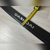 Накладка на задний бампер с загибом Nissan Qashqai 2013-2017 "Premium Carbon"