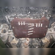 Защита картера двигателя и кпп Cadillac SRX 2010 - нв (сталь 2 мм)