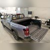 Крышка кузова трехсекционная Mitsubishi L200 2015-нв (алюминиевая с подсветкой) на борта