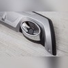 Накладка на задний бампер Kia Sportage 2016-2018 (имитация 2-го выхлопа)