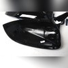 Накладки на зеркала BMW X5 G05 2018-нв (чёрные)