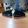 Накладки на зеркала Ford Mondeo 2014-2019 (ABS чёрный глянец)