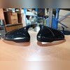 Накладки на зеркала Ford Mondeo 2014-2019 (ABS чёрный глянец)