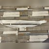 Накладка над номером на крышку багажника Nissan X-Trail T32 2013-2022 (ХРОМ)