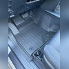 Ковры салона передние Toyota Hilux 2015-2024 "3D Lux" (комплект), аналог ковров WeatherTech(США)