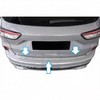 Накладка на задний бампер Ford Kuga 3 2020+ (нержавеющая сталь)