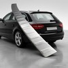 Накладка на задний бампер Audi A4 Avant SW 2008-2019 (нержавеющая сталь)
