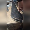 Пороги Ford Kuga 2 2013-2019 "Diamond" (чёрные)