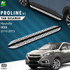 Пороги "OEM Still" Hyundai IX-35 2010-2015 (173 см серебристые)