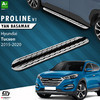 Пороги "OEM Still Pro" Hyundai Tucson 3 2015-2020 (173 см серебристые)