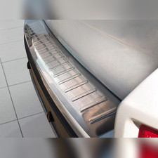 Накладка на задний бампер Volvo XC90 2015-2024 (нержавеющая сталь)