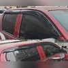 Дефлекторы, ветровики окон Toyota Hilux Travo 2026+ (с элементами карбона)