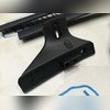 Поперечины на штатные рейлинги Toyota Rav 4 V (XA50) 2020-2025 (чёрные) с замком