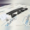 Поперечины на штатные рейлинги Toyota Rav 4 V (XA50) 2020-2025 (чёрные) с замком