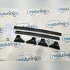 Поперечины на штатные рейлинги Toyota Rav 4 V (XA50) 2020-2025 (чёрные) с замком