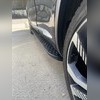 Комплект порогов Geely Monjaro 2021-нв (с алюминиевым усилителем)
