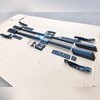Рейлинги Toyota Land Cruiser Prado 250 (чёрные) OEM