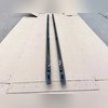 Рейлинги интегрированные Lexus Lx570 2016-2021 (чёрные) OEM