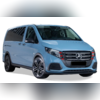 Накладки на решетку радиатора Mercedes Vito W447 2024+ (нержавеющая сталь) 6 частей