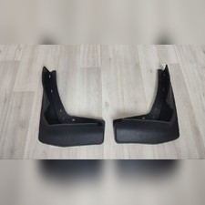 Брызговики передние Mercedes GLS 2015-2019 (X166) без порогов и без расширителей (OEM)