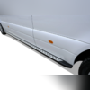 Пороги, подножки, ступени Mercedes-Benz Sprinter W906 2006-2017 (средняя база L2) серебристые