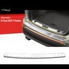 Накладка на задний бампер Mercedes-Benz E-class W211 седан 2003-2009