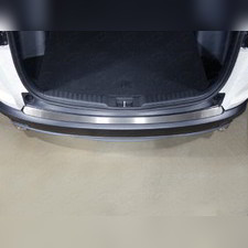 Накладка на задний бампер (лист шлифованный) Honda CR-V 2016-нв