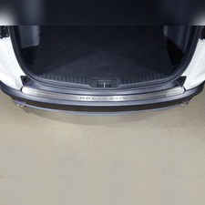 Накладка на задний бампер (лист шлифованный надпись Honda CR-V) Honda CR-V 2016-нв