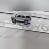 Накладки на пороги (лист зеркальный надпись Toyota) Toyota Land Cruiser Prado 150 2017-нв