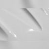 Бокс на крышу аэродинамический серый глянцевый "Turino 1 Lux" 410л (двустороннее открытие)