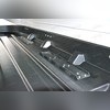 Бокс на крышу аэродинамический серый матовый "Turino 1" 410л (двустороннее открытие)