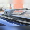 Багажник аэродинамический на штатные рейлинги Discovery 5 (черные)