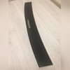 Накладка на задний бампер с загибом, серия "Premium Carbon"