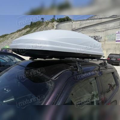 Багажник на гладкую крышу в штатные места (прямоугольные поперечины) Nissan Juke 2010-2019