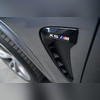 Жабры в крылья BMW X5 F15 M Performance в черно-лаковом исполнении (комплект)