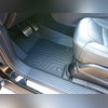 Ковры салона Mercedes-Benz GLE Coupe 2015 - 2019 C292 "3D Lux", аналог ковров WeatherTech(США)