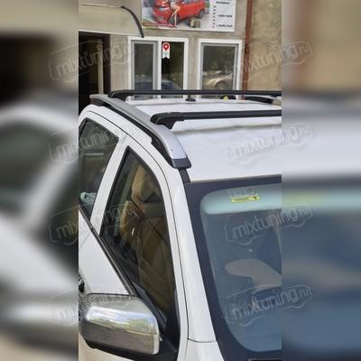 Поперечины на рейлинги усиленные, универсальные "Усиленные" (чёрные с замком )