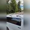 Аэродинамические поперечины, универсальные "Усиленные" (чёрные с замком )