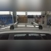 Багажник Focus 3 2011-2018 универсал, аэродинамический на интегрированные рейлинги с замком "Air 2"