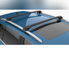 Багажник Ford Focus 2 2008 - 2011 аэродинамический на рейлинги с замком, модель "Air 1 Black"