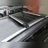 Багажник аэродинамический на рейлинги с замком, Volkswagen Teramont 2017 - нв "Air 1 SILVER"