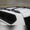 Багажник, поперечины на штатные рейлинги Toyota Land Cruiser Prado 150 (OEM) черные