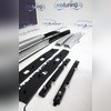 Рейлинги интегрированные Mitsubishi Outlander (цвет серебро, копия оригинала OEM Stile)