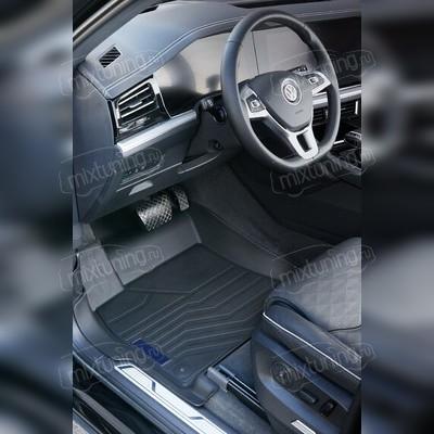 Ковры салона Volkswagen Touareg 2018-нв, "3D Lux", аналог ковров WeatherTech (США)